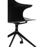 321-CPP8A Krzesło biurowe obrotowe BRAZO czarne King Home