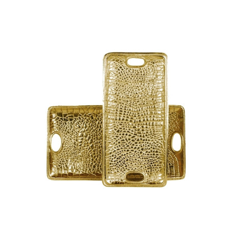 -TR-0013 RICHMOND taca DEMIAN zestaw - złoty King Home