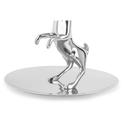 61349 KARE patera / etażerka BUNNY srebrna King Home