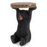 76375 KARE stolik BEAR 53x33 cm drewniany / czarny King Home