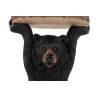 76375 KARE stolik BEAR 53x33 cm drewniany / czarny King Home