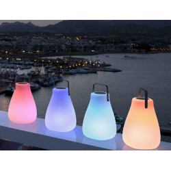 LUMKR038SSNW NEW GARDEN lampa przenośna KURBY 38  BATTERY SOLAR SMARTECH King Home