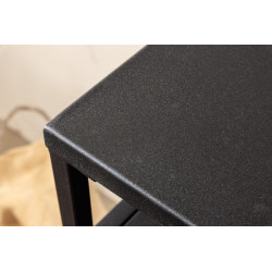 41581 INVICTA konsola DURE STELL 100cm czarna King Home