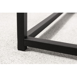 41581 INVICTA konsola DURE STELL 100cm czarna King Home