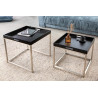 41358 INVICTA zestaw stolików ELEMENTS 2er  czarne King Home