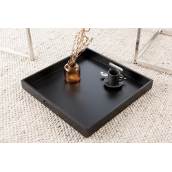 41358 INVICTA zestaw stolików ELEMENTS 2er  czarne King Home