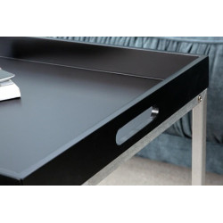 41358 INVICTA zestaw stolików ELEMENTS 2er  czarne King Home