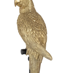 61630 KARE dekoracja stojąca PARROT 116 cm złota King Home