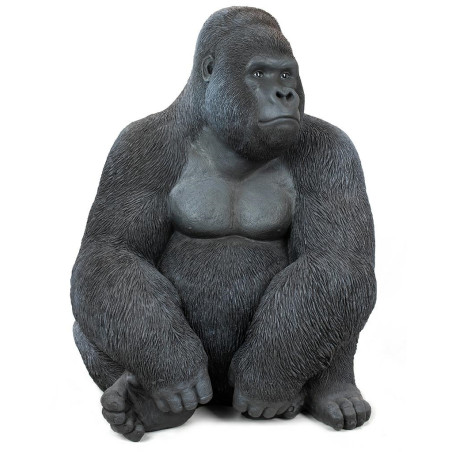 39378 KARE dekoracja stojąca GORILLA XL 76cm czarna King Home