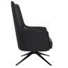 MSE011000338 Fotel VICTOR czarny PU King Home
