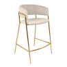 KH1301100122 Krzesło barowe DELTA 65 beżowe King Home