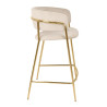 KH1301100122 Krzesło barowe DELTA 65 beżowe King Home
