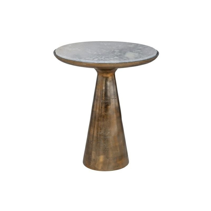 825116 RICHMOND stolik ETHAN 46 złoty King Home