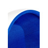 JH-066.BLUE Fotel BALL biało-niebieski - włókno szklane King Home