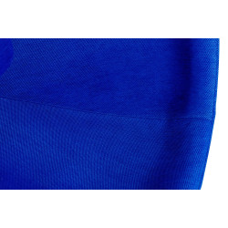 JH-066.BLUE Fotel BALL biało-niebieski - włókno szklane King Home