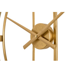 61478 KARE zegar CLIP 60 złoty King Home