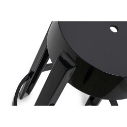 118-APC1.BLACK Krzesło barowe CHARLES 65 czarne - poliwęglan King Home