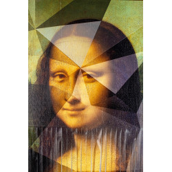 52639 KARE obraz MADEMOISELLE LISA 130x163cm King Home