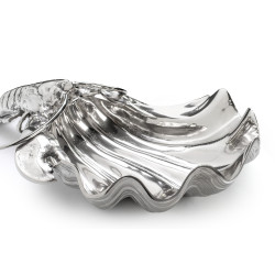 52289 KARE chłodziarka na napoje LOBSTER  srebrna King Home