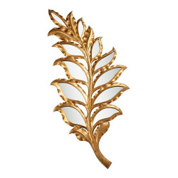 5900168832961 KARE lustro ścienne LEAF złote King Home
