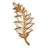 5900168832961 KARE lustro ścienne LEAF złote King Home