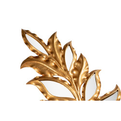 5900168832961 KARE lustro ścienne LEAF złote King Home