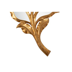 5900168832961 KARE lustro ścienne LEAF złote King Home
