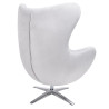 HE-066.HM8.37.LGREY Fotel EGG SZEROKI VELVET jasny szary.37 - welur, podstawa stal King Home