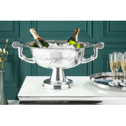 21707 INVICTA CHAMPAGNE 65 cm chłodziarka do szampana - aluminium King Home