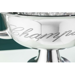 21707 INVICTA CHAMPAGNE 65 cm chłodziarka do szampana - aluminium King Home