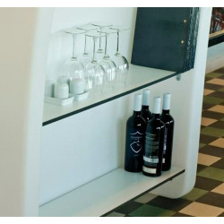 MOBCRE101BXNLNW NEW GARDEN półka do barku CRETA 120 King Home