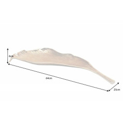 40915 INVICTA misa LEAF 65 cm złota - aluminium King Home