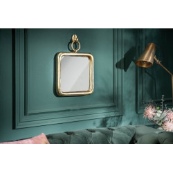 40380 INVICTA lustro wiszące PORTRET 28 cm  złote King Home