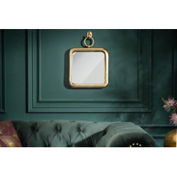 40380 INVICTA lustro wiszące PORTRET 28 cm  złote King Home