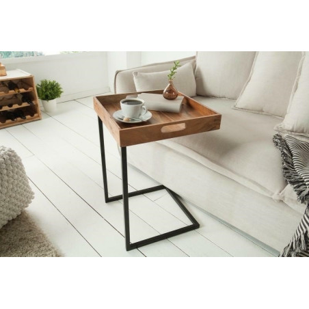 39518/39515 INVICTA stolik CHIANO 40 cm akacja King Home