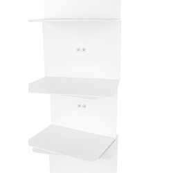 CH-057.WHITE Regał TIER 6 biały King Home