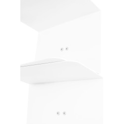 CH-057.WHITE Regał TIER 6 biały King Home