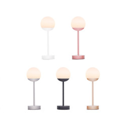 LUMNRS035RGWLNW NEW GARDEN lampa stołowa NORAI SLIM 35 BATTERY rose gold King Home