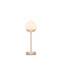 LUMNRS035RGWLNW NEW GARDEN lampa stołowa NORAI SLIM 35 BATTERY rose gold King Home