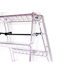 KH010100229 Drabina GHOST transparentna King Home