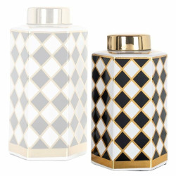 -KP-0069 RICHMOND pojemnik ozdobny/wazon PIP SMALL King Home