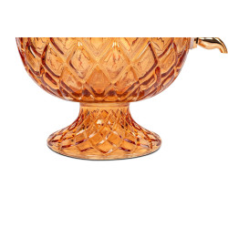 54683 KARE dyspenser do napojów PINEAPPLE  bursztynowy King Home