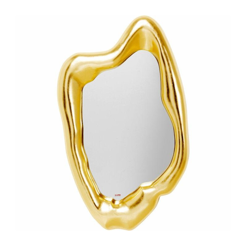 83207 KARE lustro ścienne HOLOGRAM 117x68 cm złote King Home