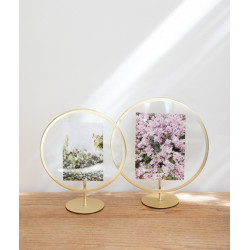 1012272-221 UMBRA ramka na zdjęcia INFINITY okrągła złota King Home