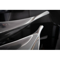 17369 INVICTA misa LEAF 80 cm - aluminium King Home