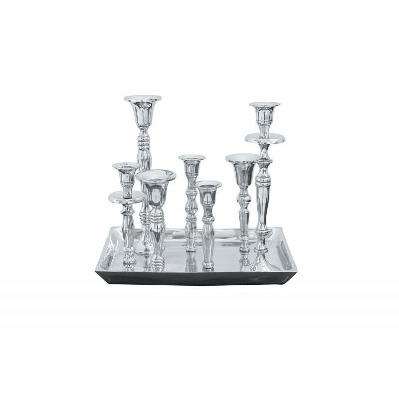 38067 INVICTA świecznik 7-płomieniowy - aluminium King Home