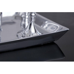 38067 INVICTA świecznik 7-płomieniowy - aluminium King Home