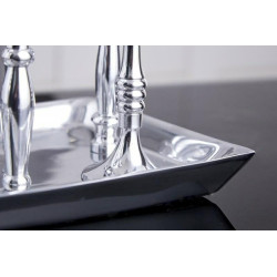 38067 INVICTA świecznik 7-płomieniowy - aluminium King Home