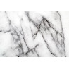 KH1201100128 Stół GLAM MARBLE 110 - MDF, złota podstawa King Home