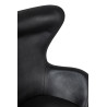 HE-066.P584.71 Fotel EGG SZEROKI PU czarny King Home